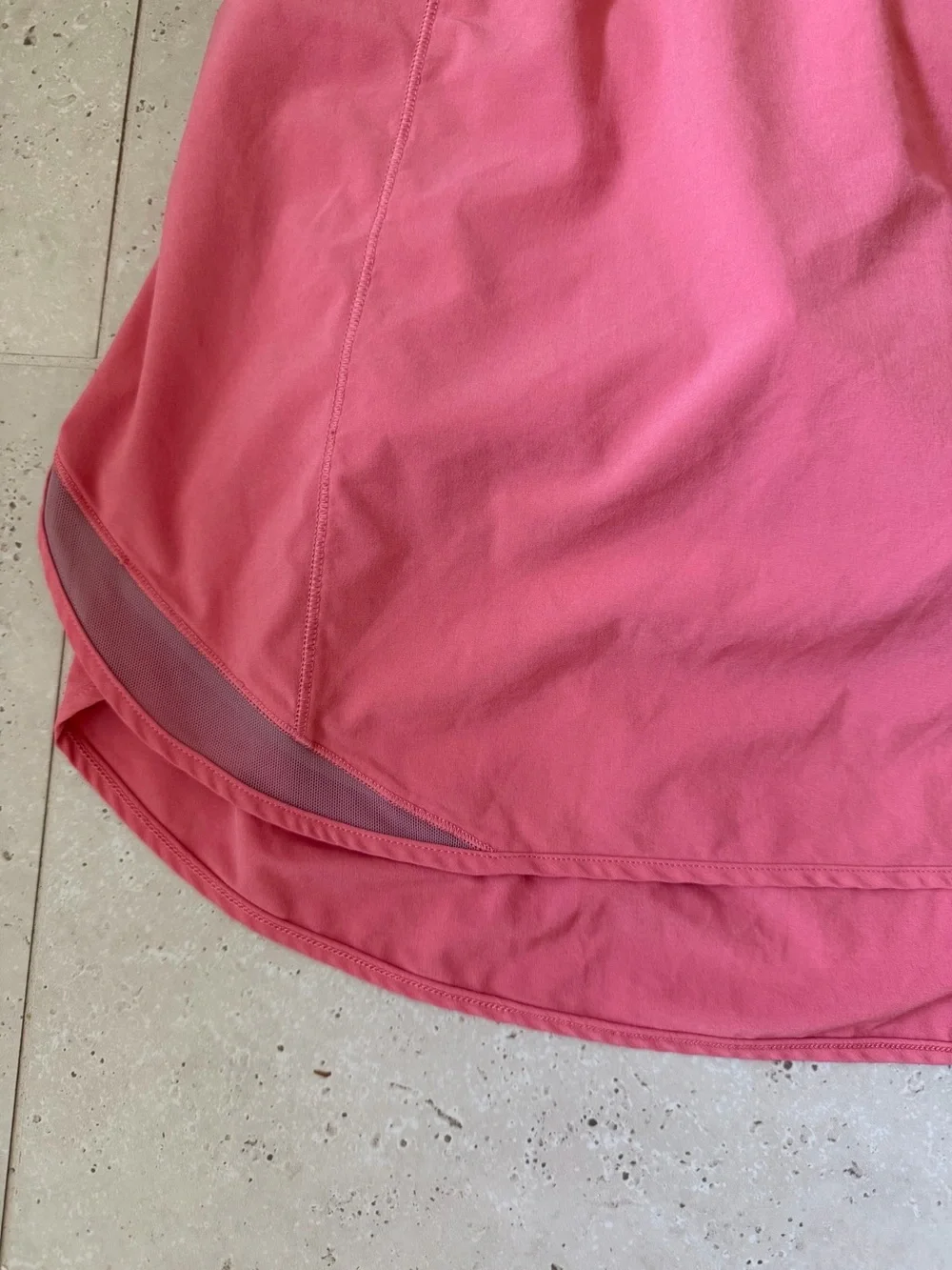 lululemon athletica Coral Pink Athletic Skirt